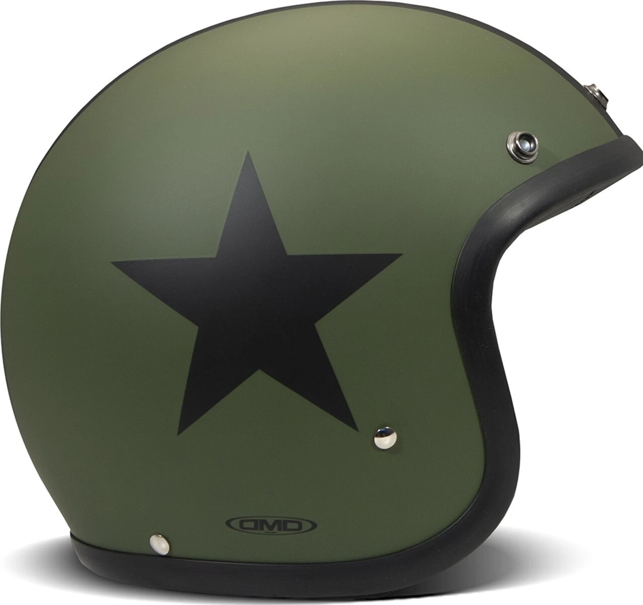 DMD Retro helmet, star Green, Green, XS, Matte