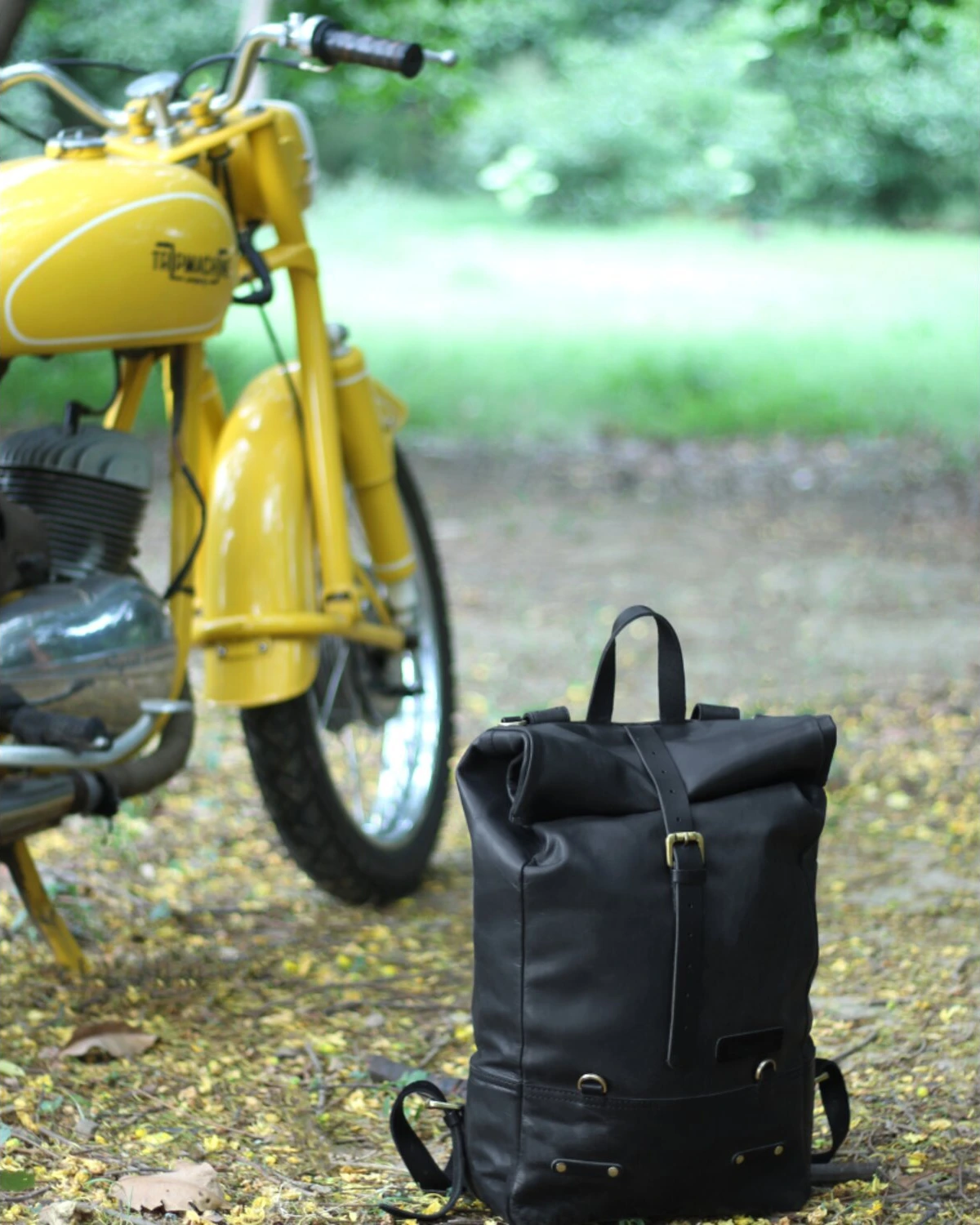 Trip Machine Backpack/Saddlebag, Black