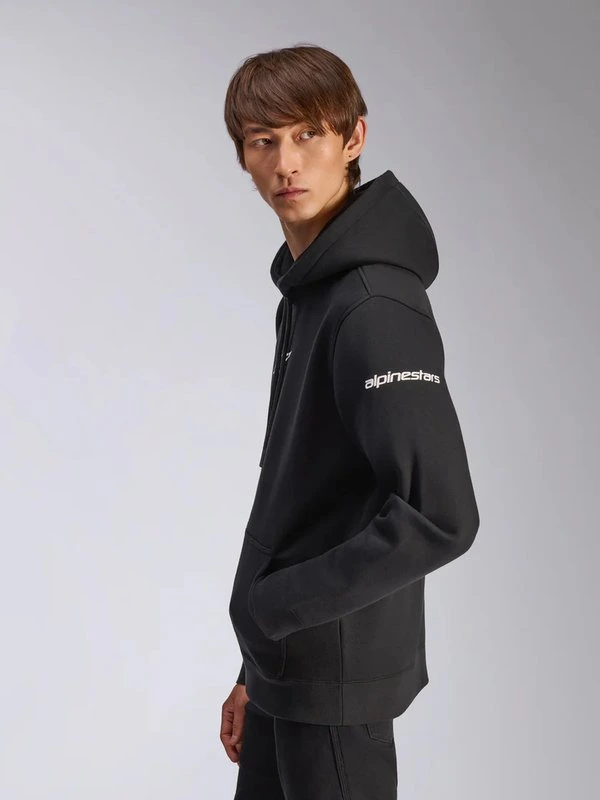 Alpinestars Hoodie Frontal Black, XXL