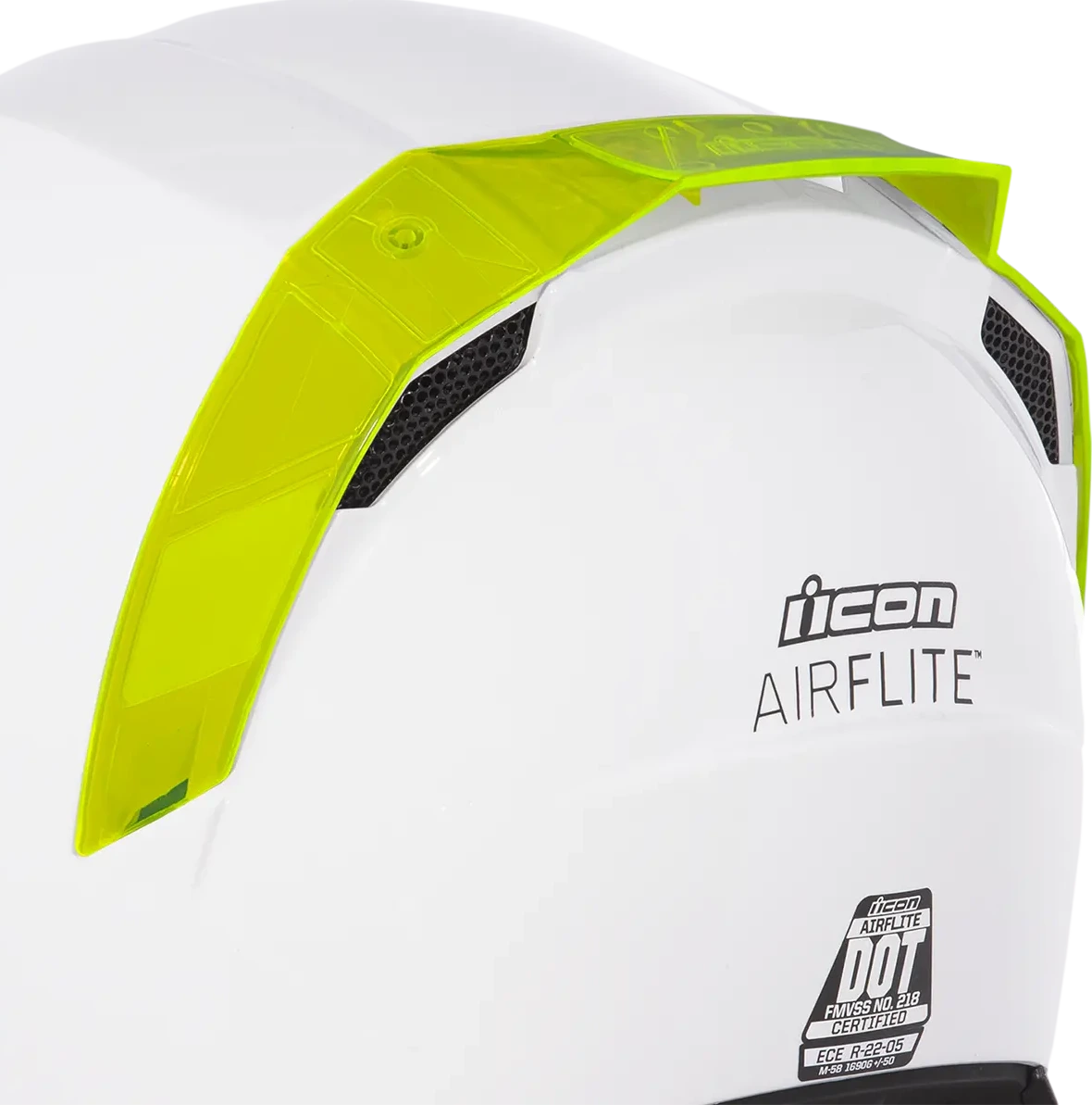REAR SPOILR AFLT DYGLO GN