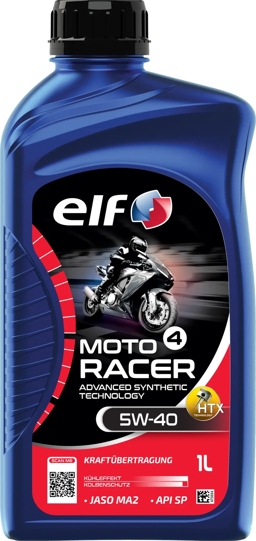 ÕLI MOTO 4 RACER 5W-40 DE ADV SYN 1L