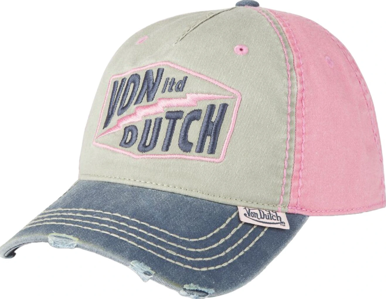 Von Dutch Baseball retro cap hard, Gray