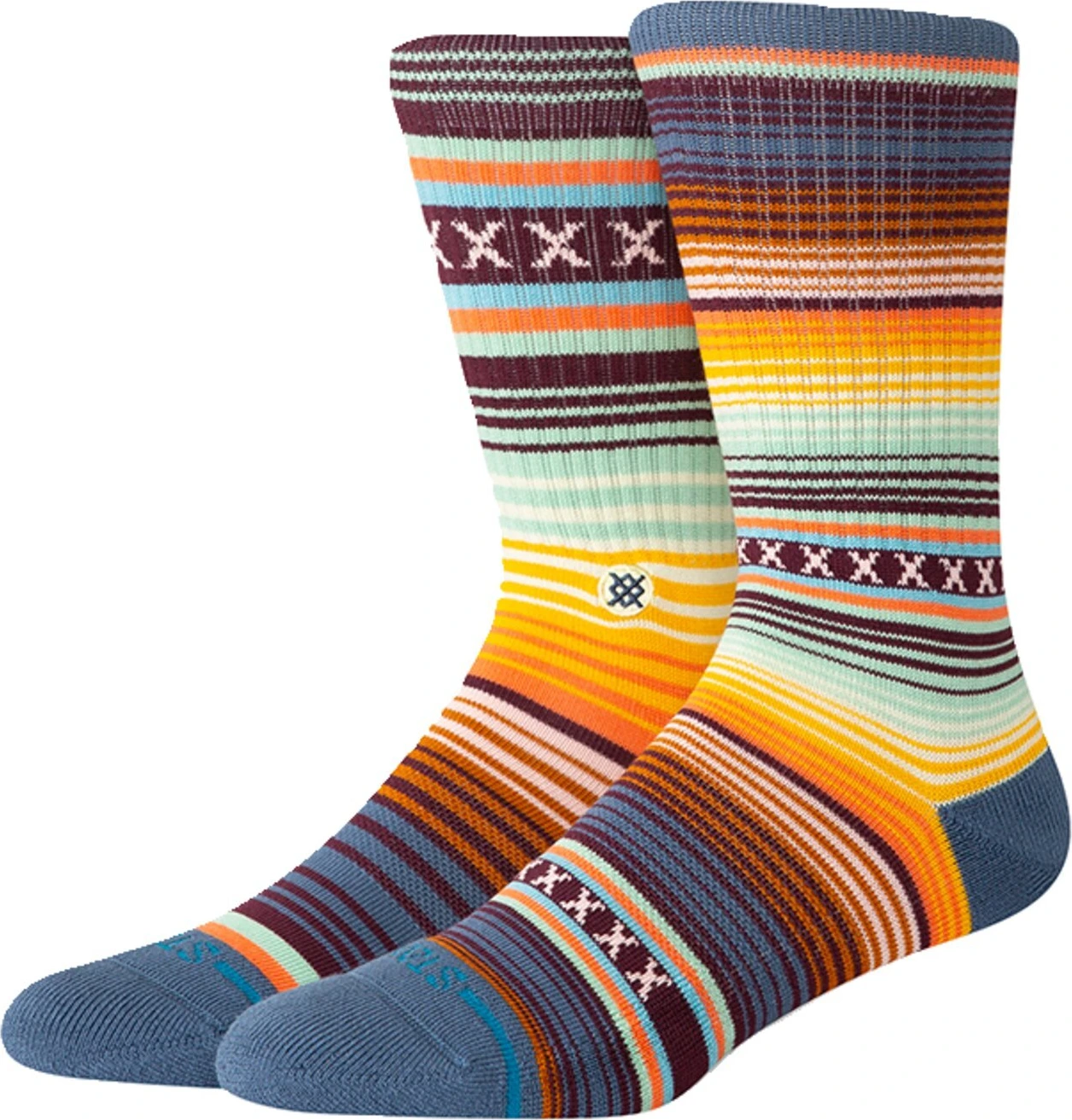 Stance Current ST Crew socks, Multi-color, 38-42