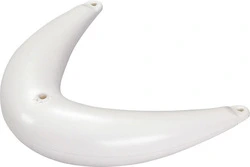 Dan-Fender 1616 Bow fender white 400mm x 130mm