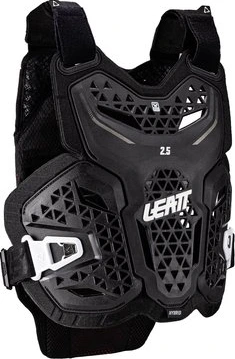 Leatt Chest Protector 2.5 Hybrid Jr Black, S/M 134-146cm