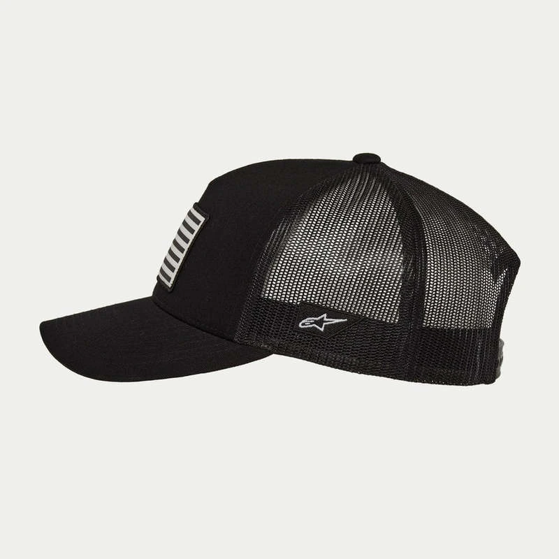 Alpinestars Hat Flag Snapback Black/Black One Size