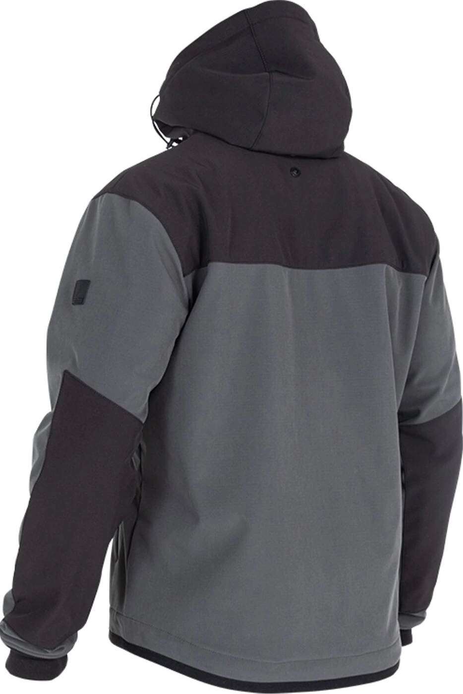 John Doe Hoodie V3 Softshell Rip-Stop, grey, Black, 2XL
