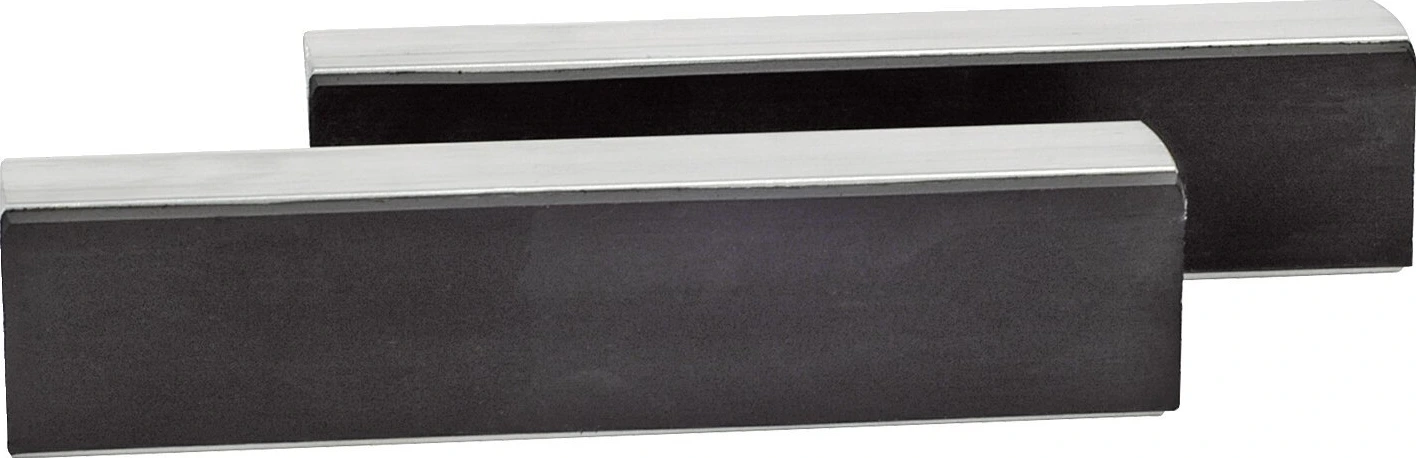 Kukko, aluminum magnetic vice jaws. Rubber, 125 mm