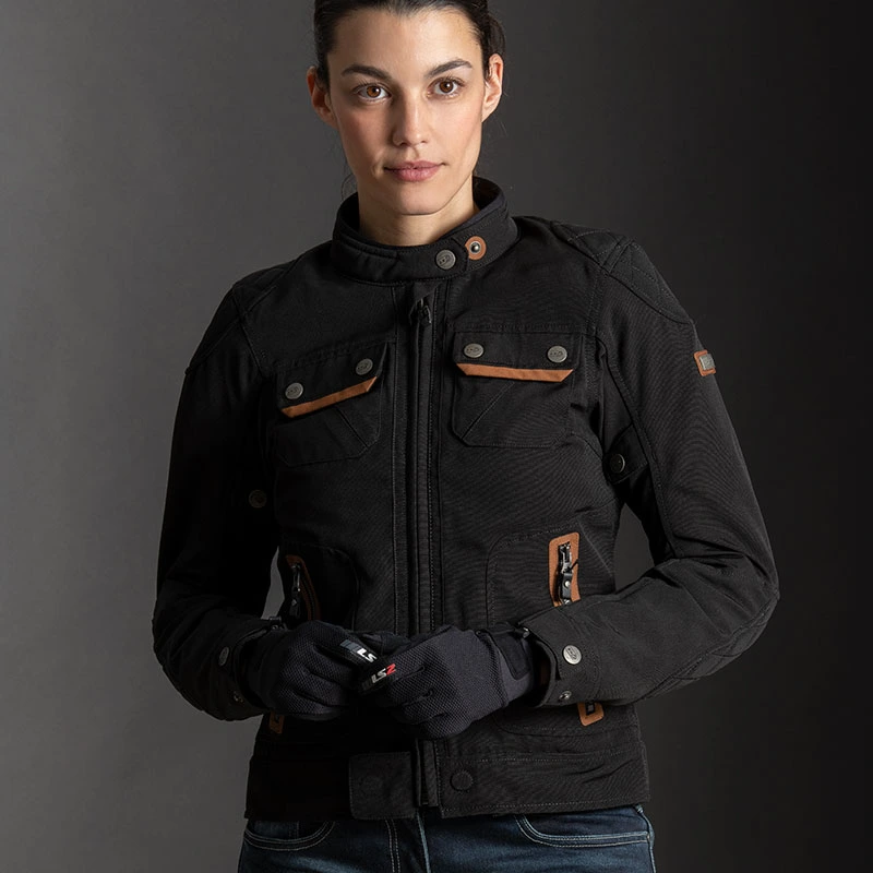 LS2 Bullet Lady Jacket - M, Black