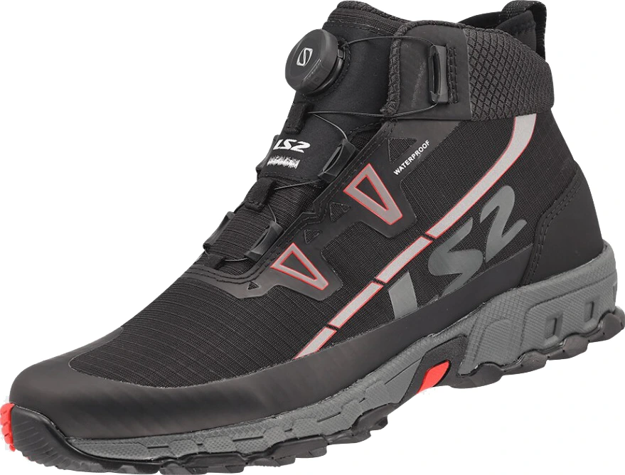 LS2 Trekker Man Waterproof Boots - Black, 46