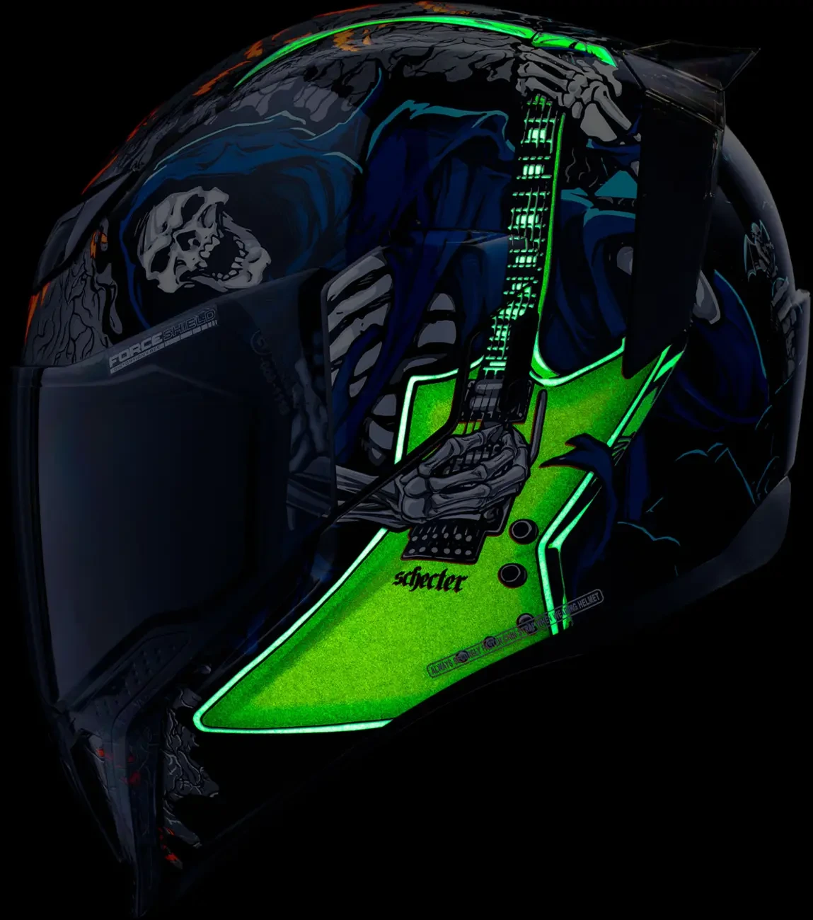 HELMET AIRFLITE TRICKORSTREET4 BLACK SM