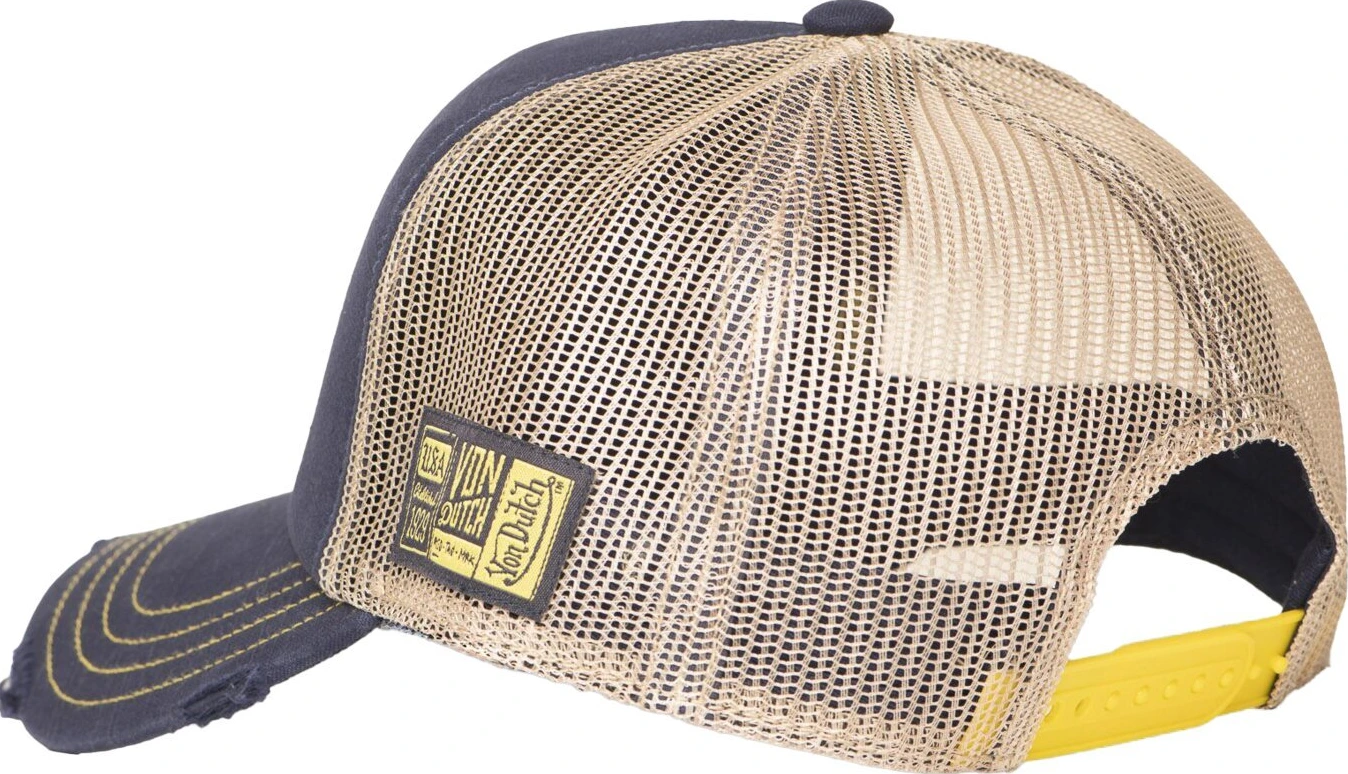 Von Dutch Trucker crew cap helmet, skull Black