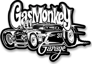 GMG White Car Sticker