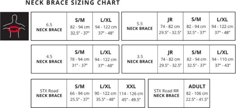 Leatt Neck Brace SNX 5.5 Blk/Org, S/M