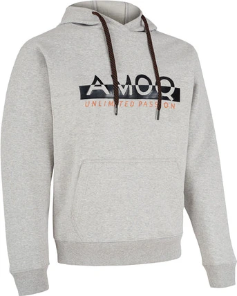 AMOQ Spirit Hoodie Grey Melange, XS