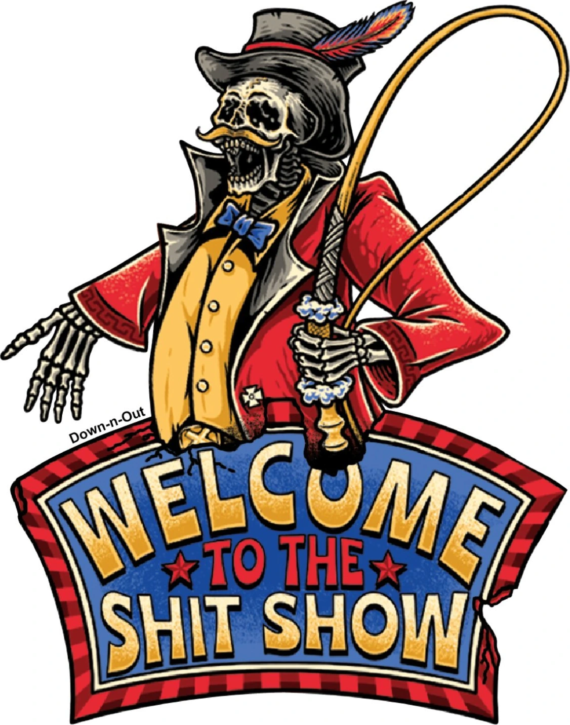 Lethal Threat Shit Show sticker