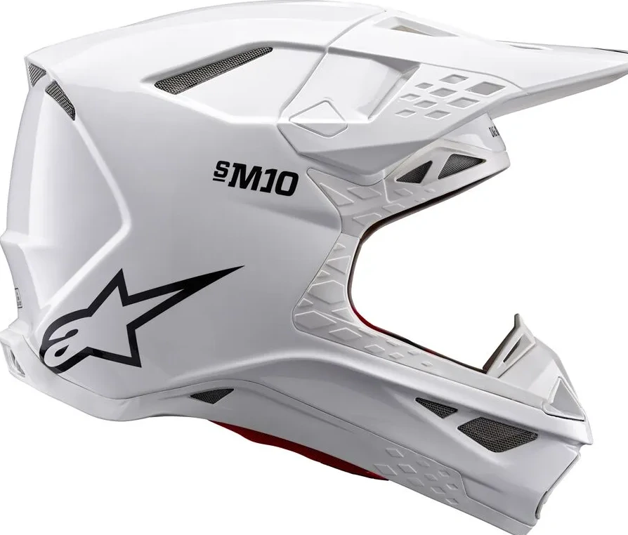 HELMET SM10 SOLID WHT XS