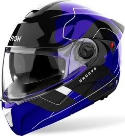 Airoh Helmet Specktre Groove Blue Gloss, XS