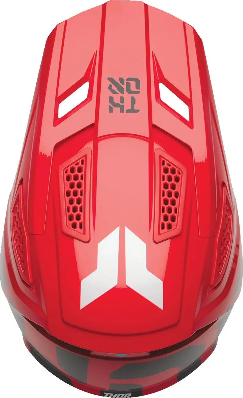HELMET FLEET FORGE RED LG