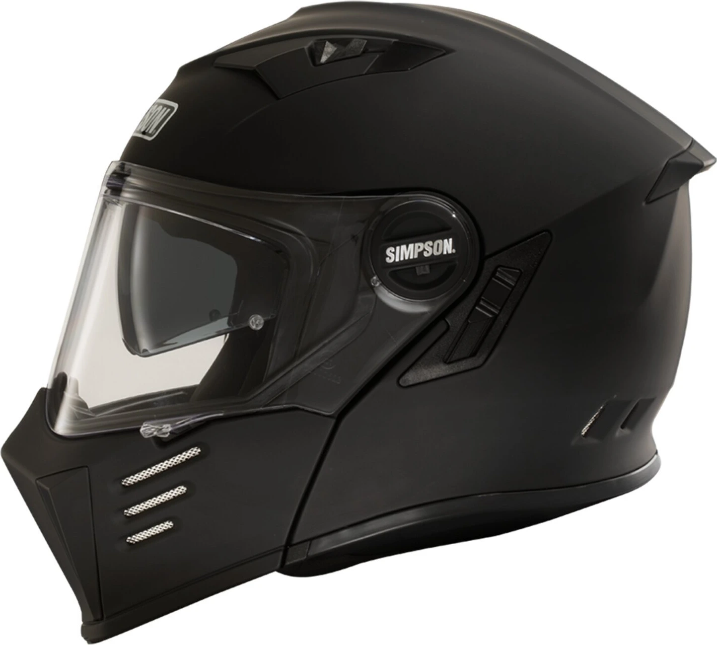 Simpson Darksome helmet, Black, XS, matt
