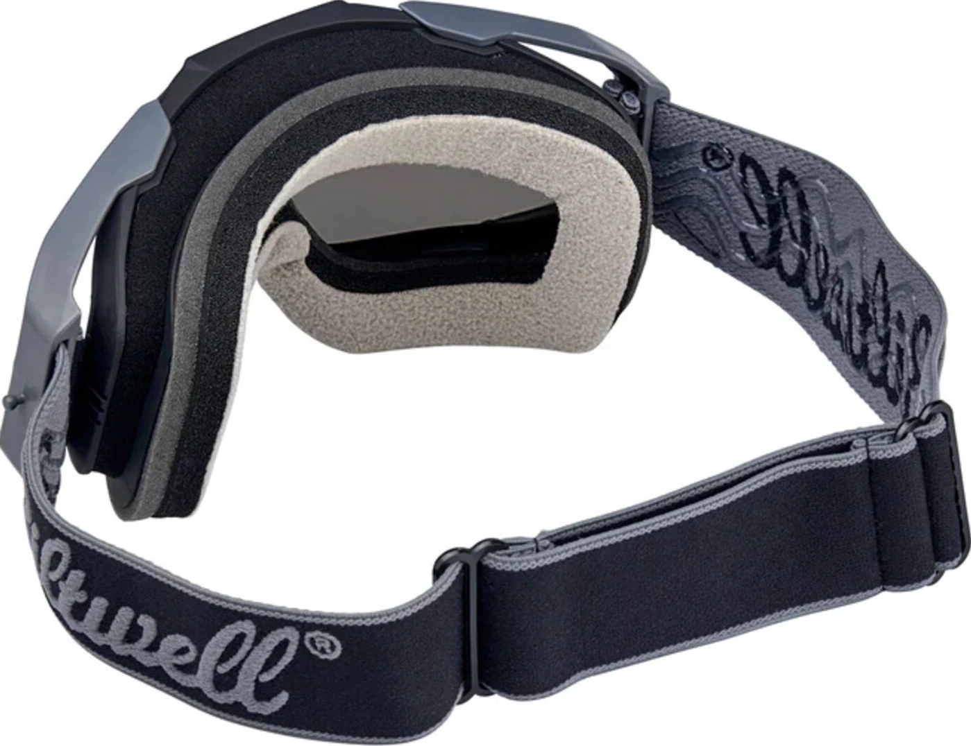 Biltwell Ridgeline goggles script, grey