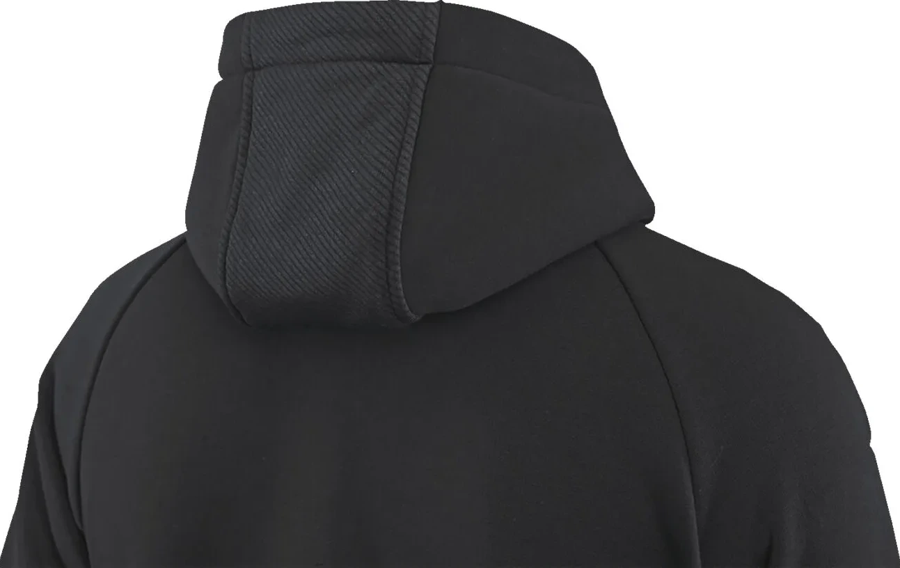 ZIP HOODIE BLACK MEN S