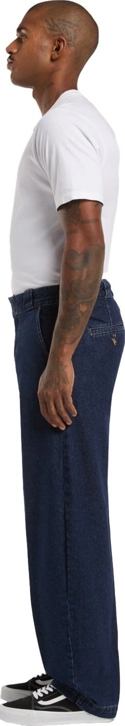 Dickies 877 Barrel leg work jeans, dark Blue, indigo, 30/34