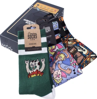 American Socks Amp gift box