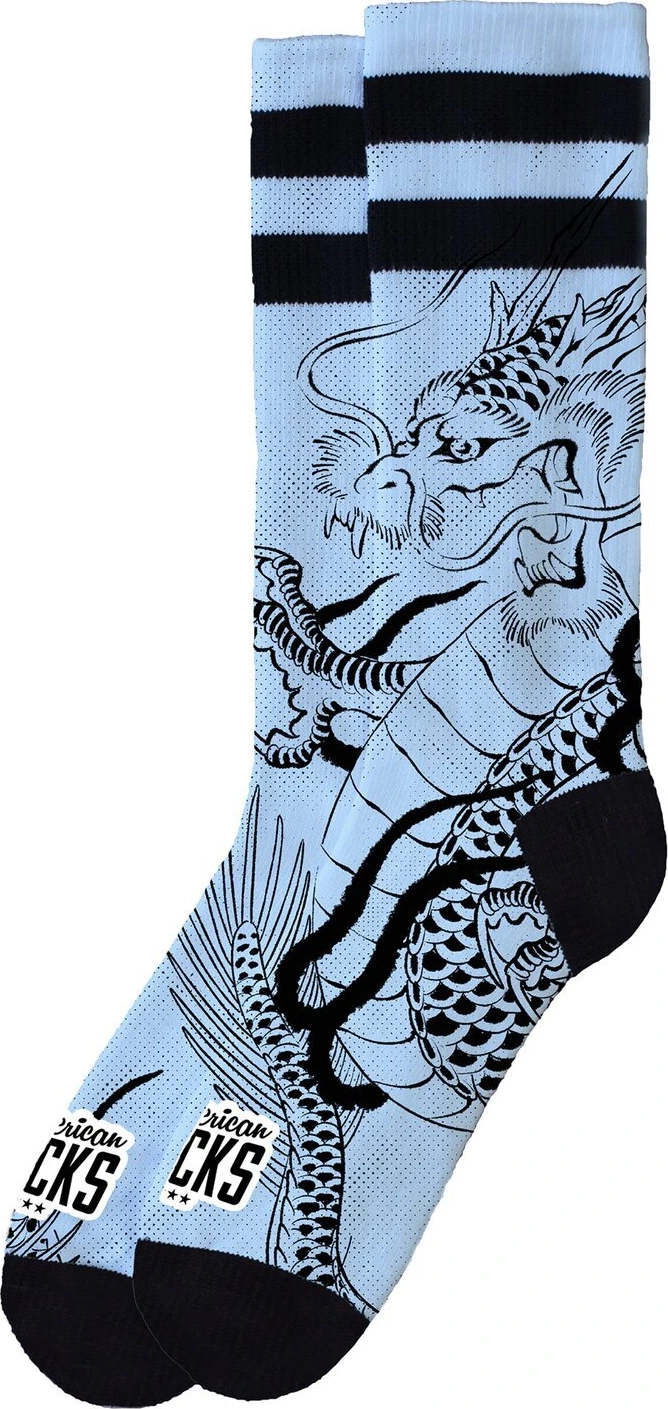 American Socks Ryujin Signature socks, Blue, L/XL