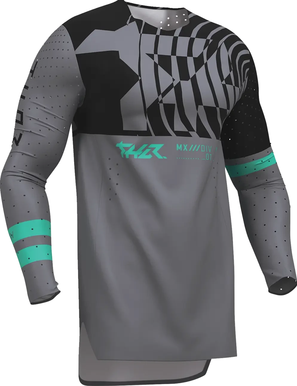 JERSEY SPORTMODE MIND CTRL CH/BK S