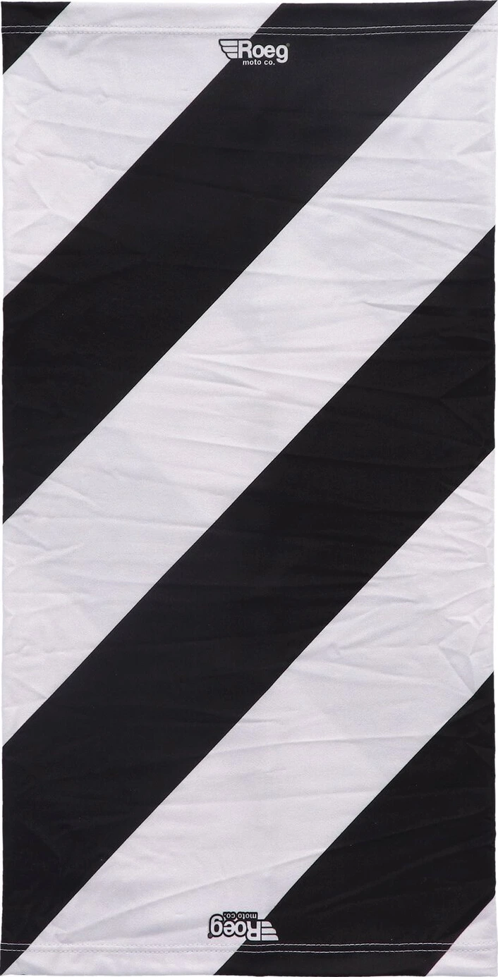 Roeg Striped tunnel, offwhite Multi-color, black