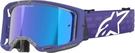 Alpinestars Goggle Vision 8 CORP PURPLE Mirror BLUE