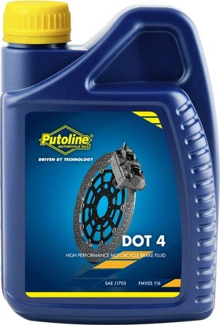 Putoline bremžu šķidrums DOT 4- 1L (12)