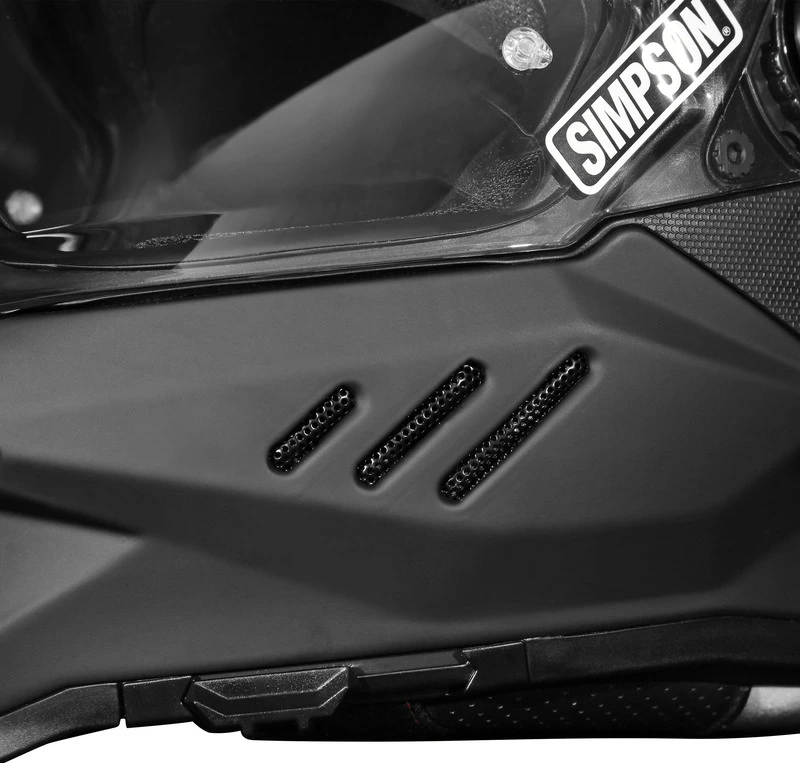 SIMPSON Helmet Xcursion matt black, S