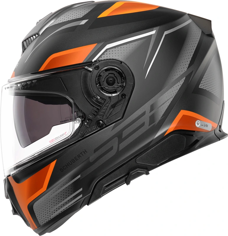 Schuberth Helmet S3 Storm Matt Orange, 53 XS
