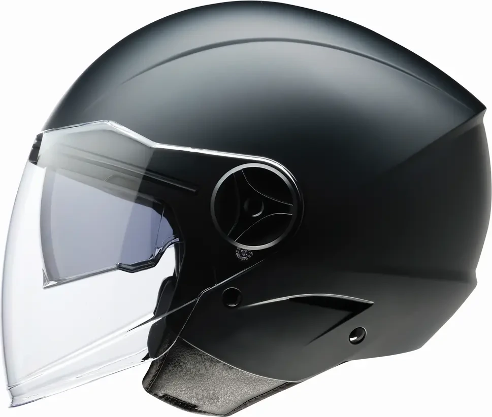 XS — HELMET SCUZZI FLAT BLACK XS 22.06