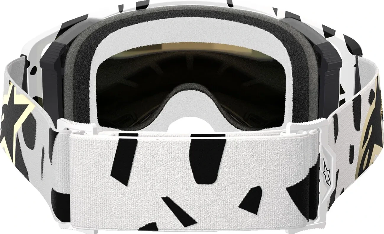 GOGGLE SUPERTECH CORP WHT/GLD MIRROR-GLD