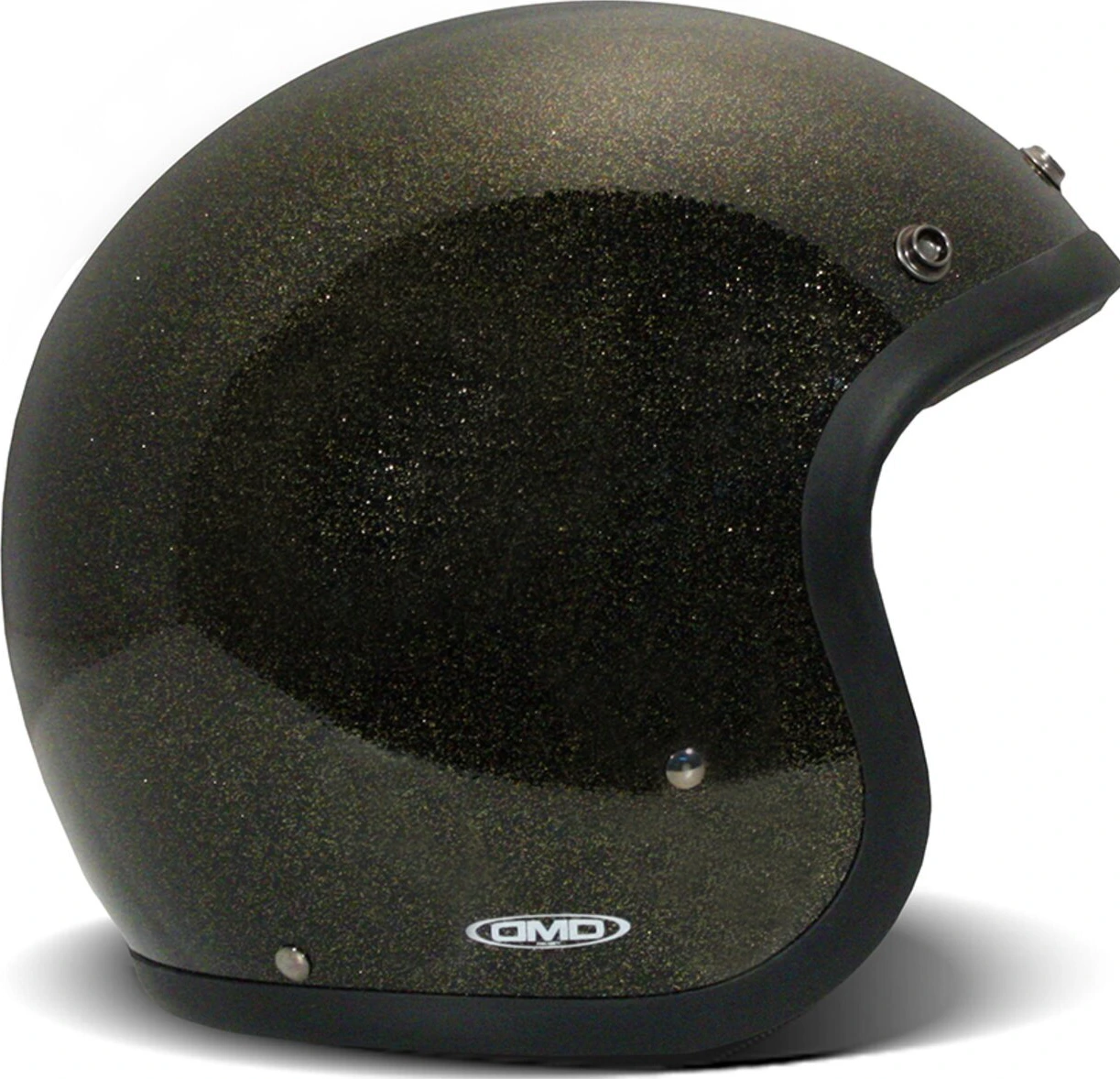 DMD Retro helmet, glitter Brown, bronze, 2XL, Metal Flake
