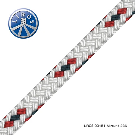 Allround White-Red 12mm x 200m