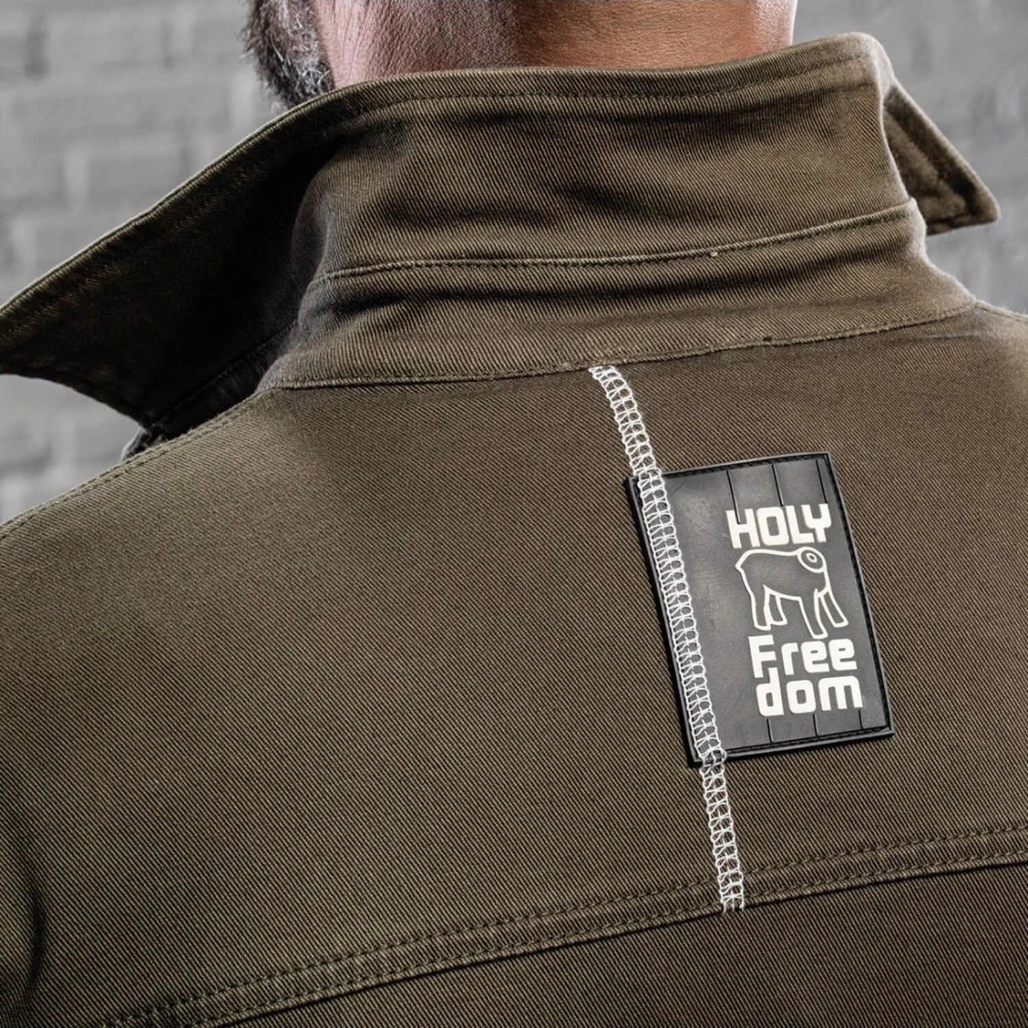 Holy Freedom Lieutenant jacket, military Green, Green, S