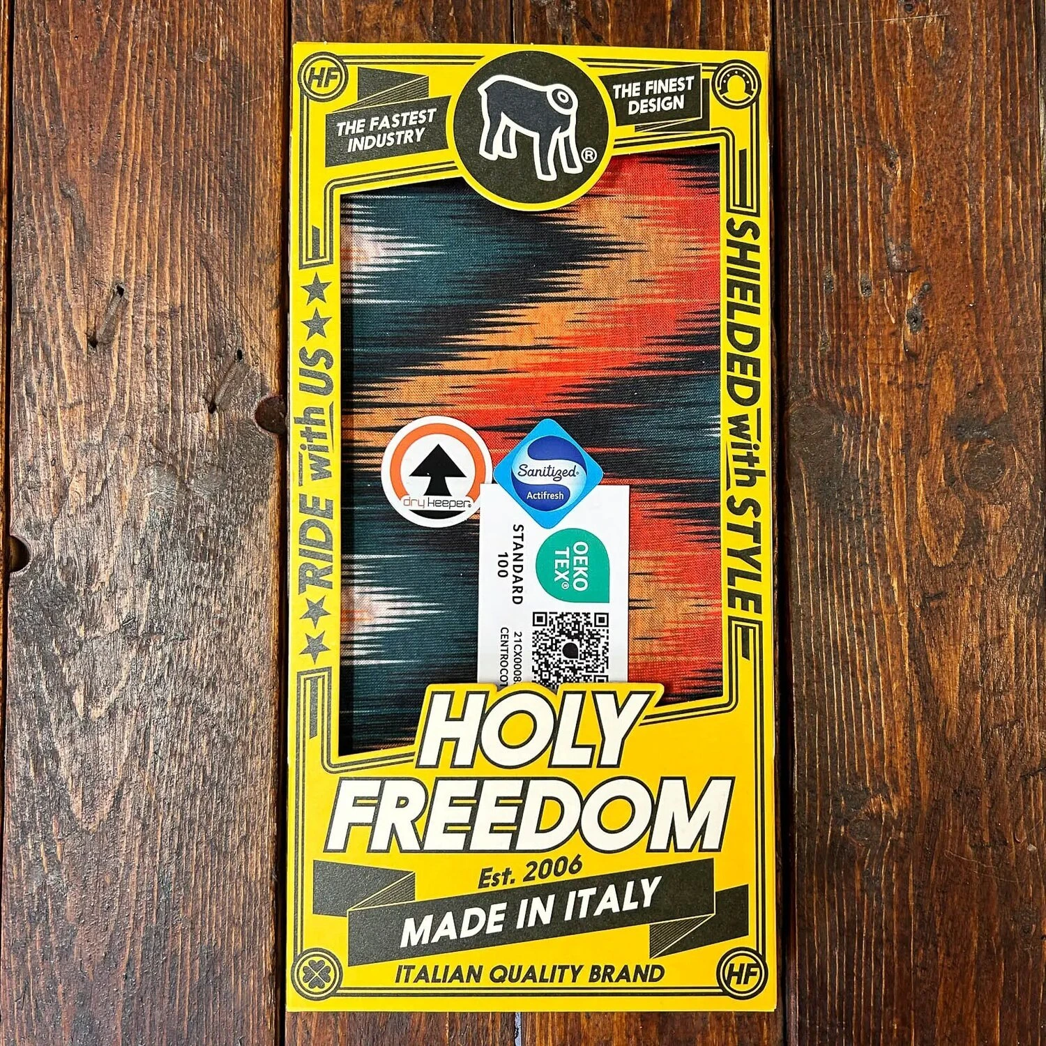 Holy Freedom Chumash Drykeeper® tunnel, Multi-color