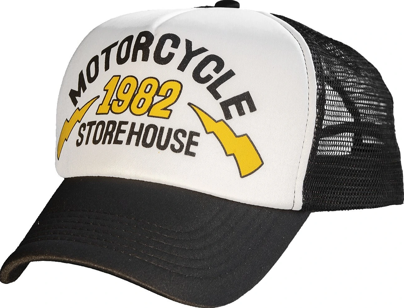 MCS 1982 trucker cap, Black, grey