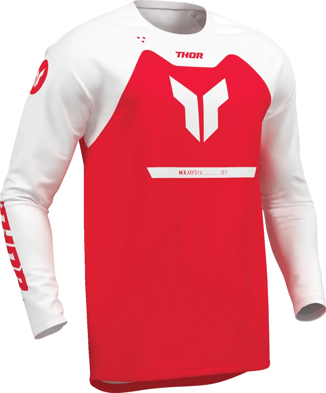 JERSEY YTH RIDEMODE MENACE RED 2XS