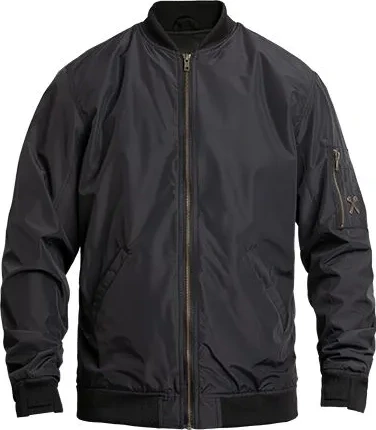 JACKET FLIGHT BLACK 5XL