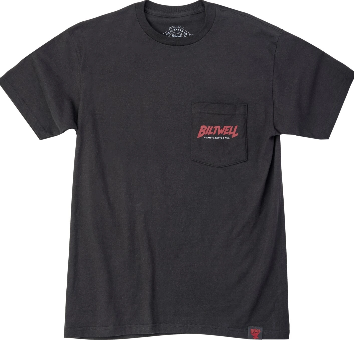 Biltwell Motorsickle t-shirt, Black, S