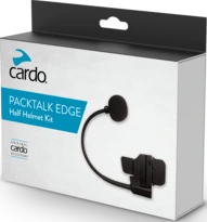 Cardo Packtalk Edge half helmet kit