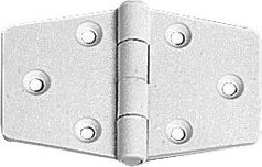 Plastic hinge 65x40 mm 2 st/box