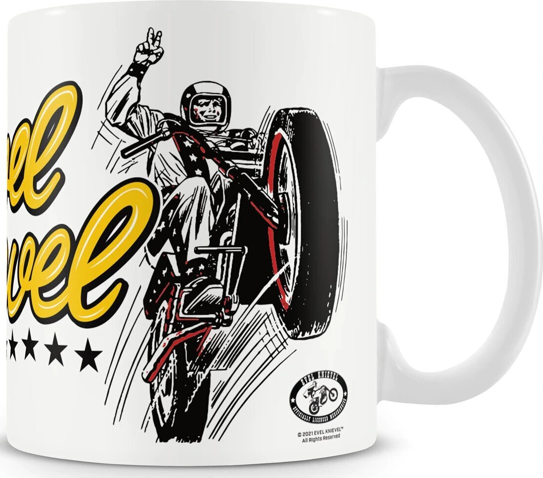 Evel Knievel Jump Coffee Mug