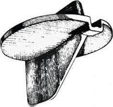 Osculati anode fin (zinc) Yamaha 90-200HP