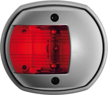 Compact 12 navigation light grey - red